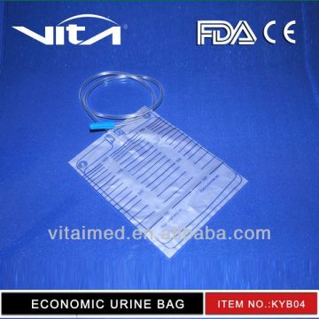 urine collection bag without outlet