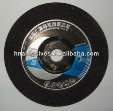T27 4'' DC angle grinding wheel for metal