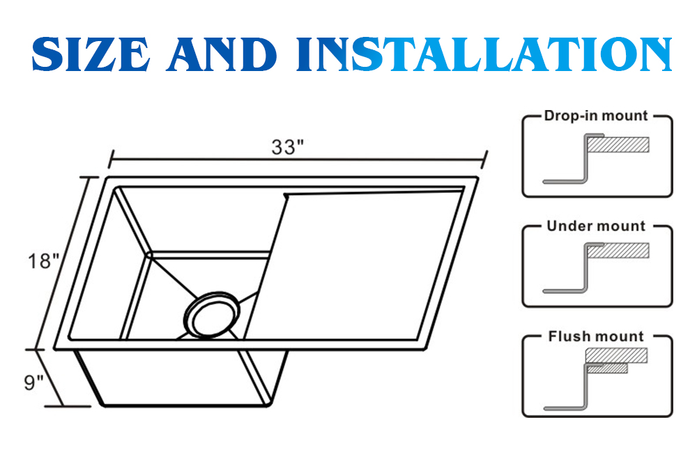 drain board sink