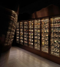 Commercial Wine Cellar Luxury Kitchen Wine Cellar Cabinet Cooling Restaurant Wine Cellars