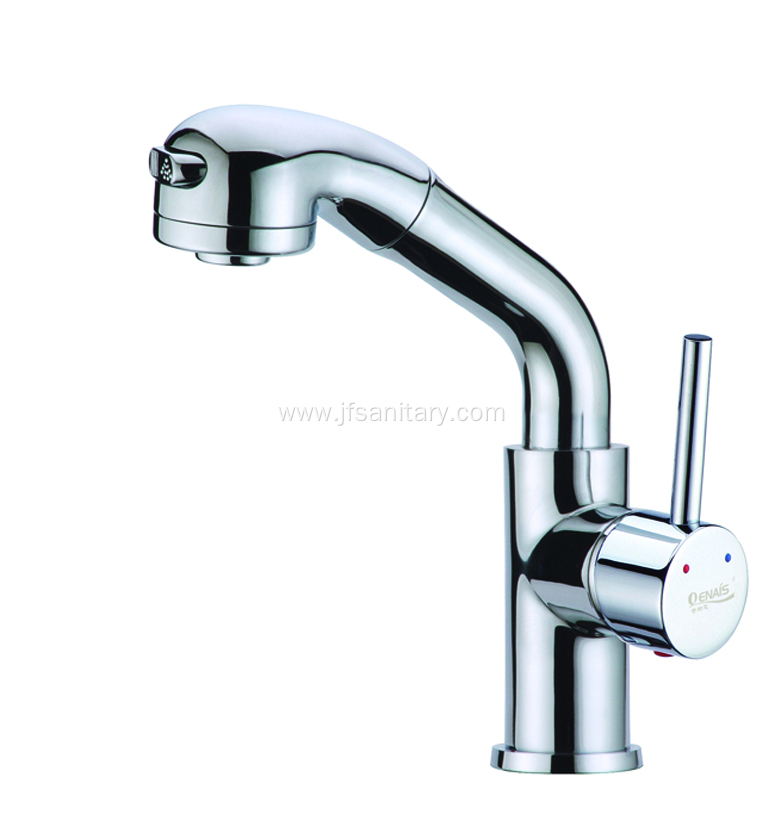 Popular European Design Pull Out Brass Faucet