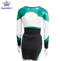 Προσαρμοσμένη στολή Mystery Sublimation Logo Cheer Uniforms