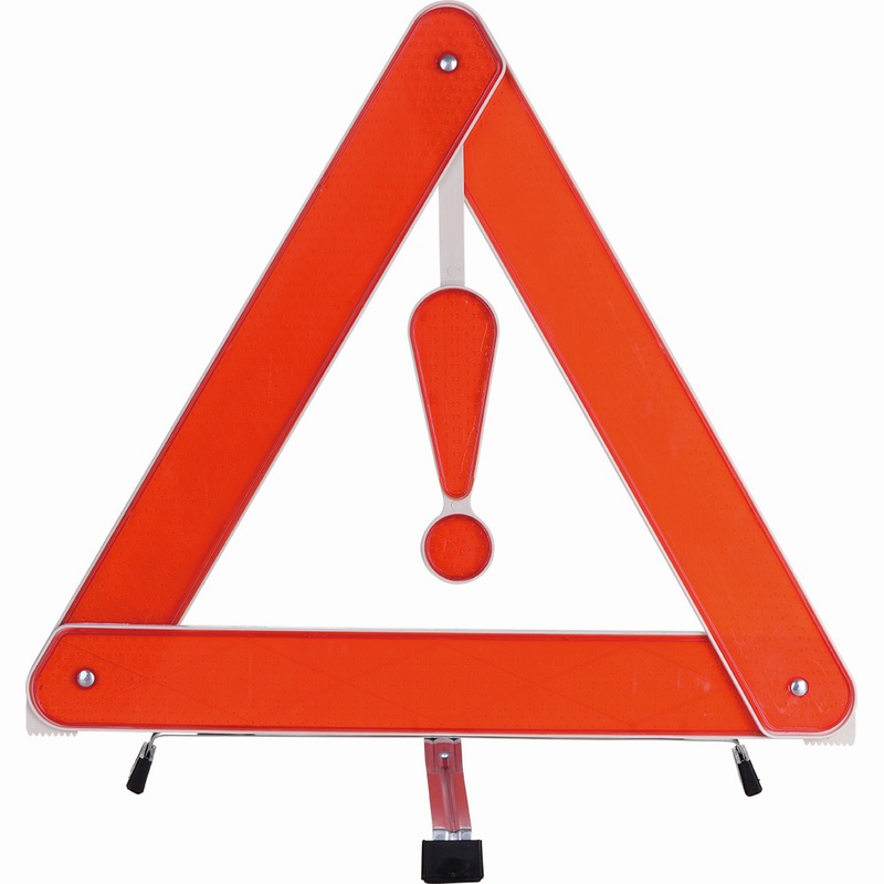 safety reflector warning triangle