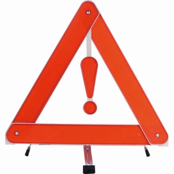 road safety reflector warning triangle