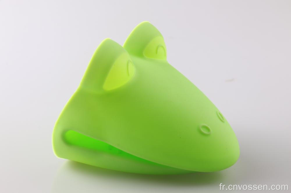 Gants de cuisson au four en silicone en forme de grenouille