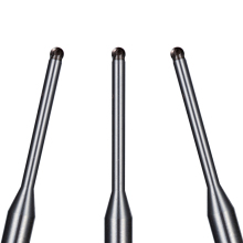 CNC Machining Set: CBN SSPBL220 Long Neck Ball End Mill & Carbide Ball End Mill