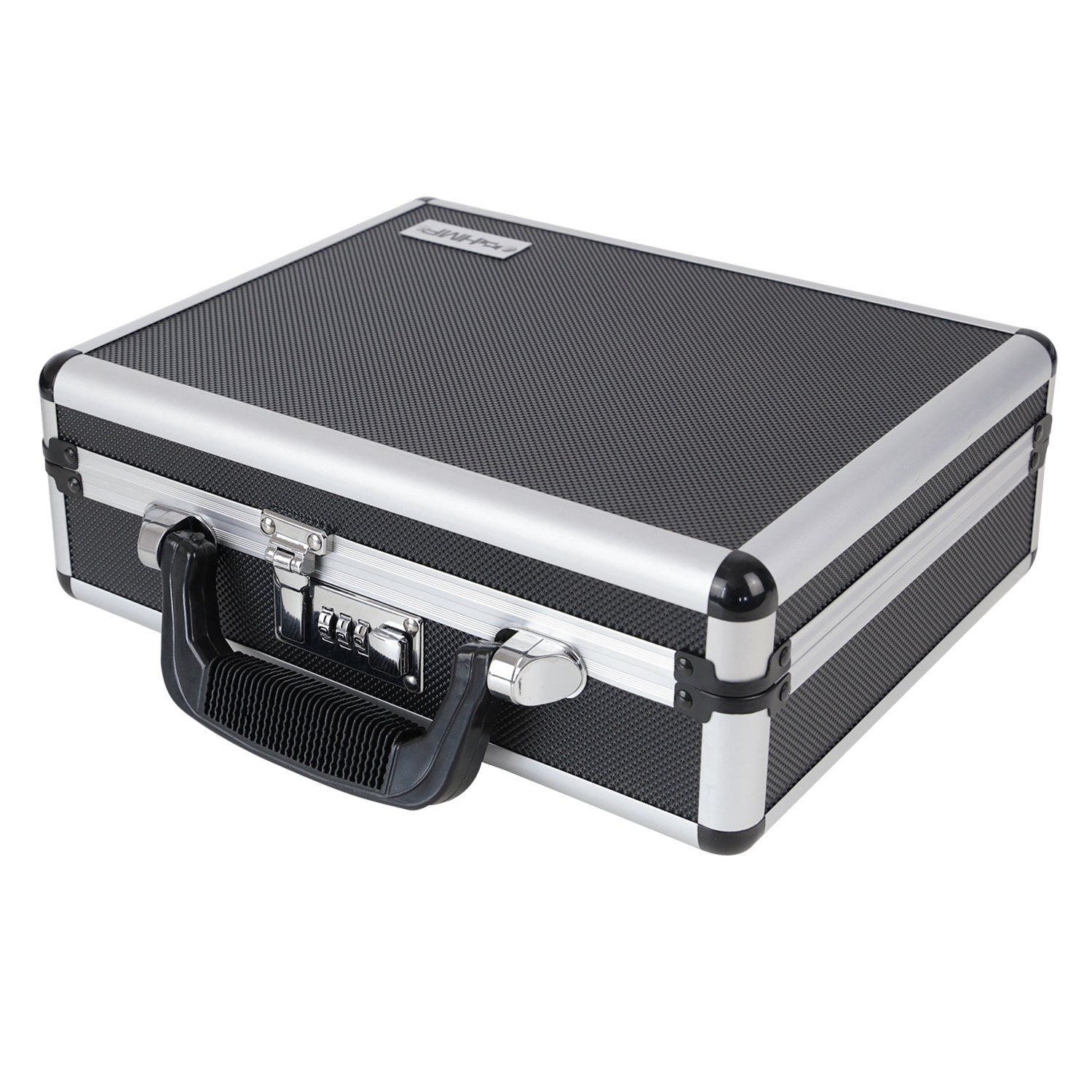 Aluminium Pistol Case Handgun Suitcase Combination Lock Airsoft Universal Case