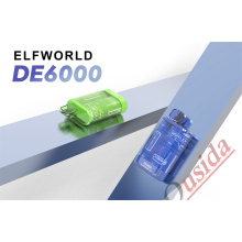 Elf World De6000 Puffs Dispositivo de Kit Vape descartável