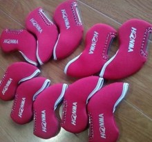 Golf headcover cotton custom logo golf driver headcover