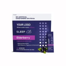 OEM/ODM Elderberry Melatonin Fruits Mix Deep Sleep Powder