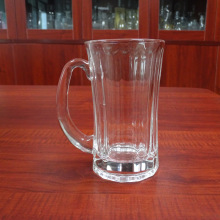 Customized 250ml Glass Beer Mug - Round Bottoms Up Beer Cup