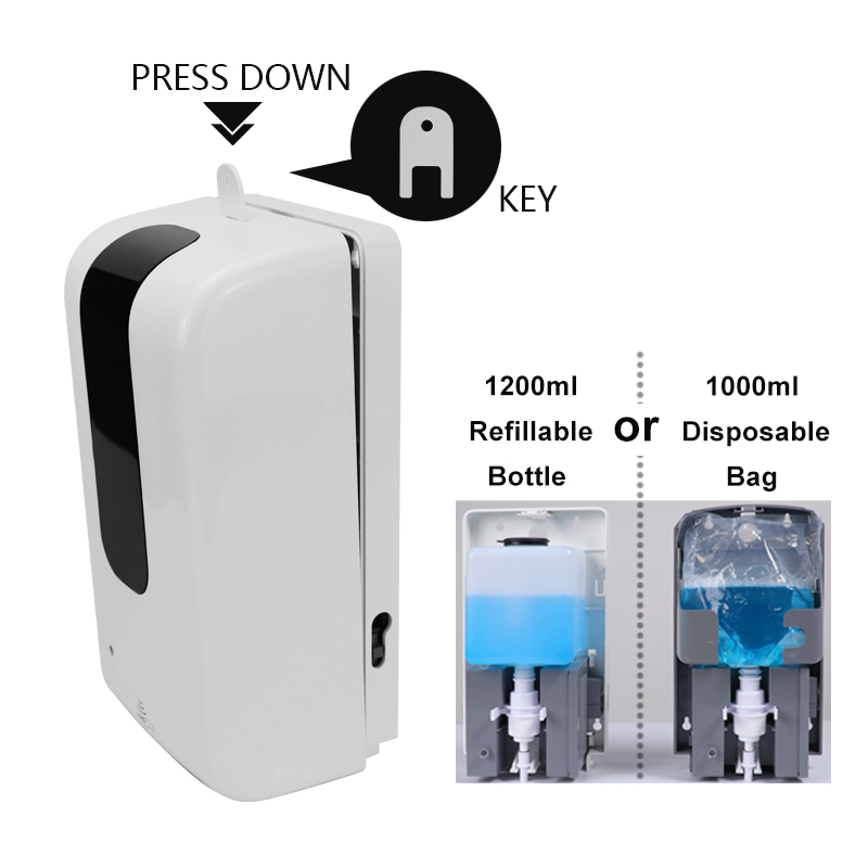 Stainless Floor Standing Automatic Hand Sanitizer Soap Dispenser F1406STS