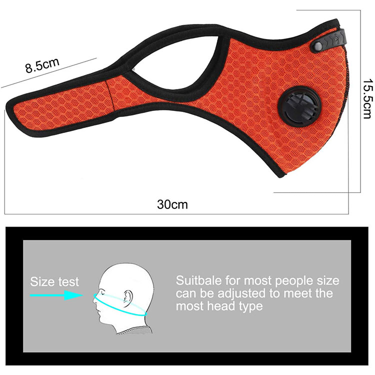 Neoprene Anti-dust Bike Bike Mask Face