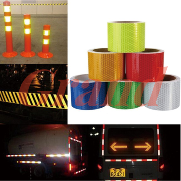 High visibility reflective tape