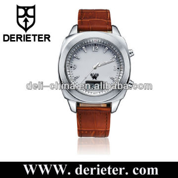 RCC Analogue Digital Radio Controlled Watch Stainless Steel Case