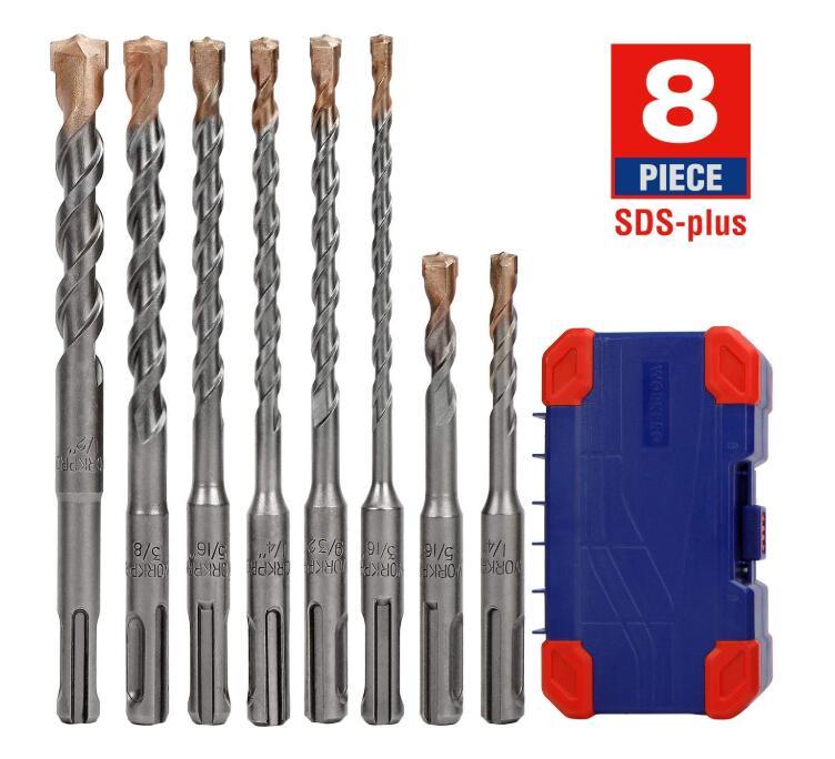 SDS Plus Hammer Drill Bit Set