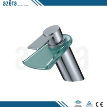 Glass Waterfall Artistic Brass Faucet