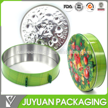 empty caviar tin can for candy