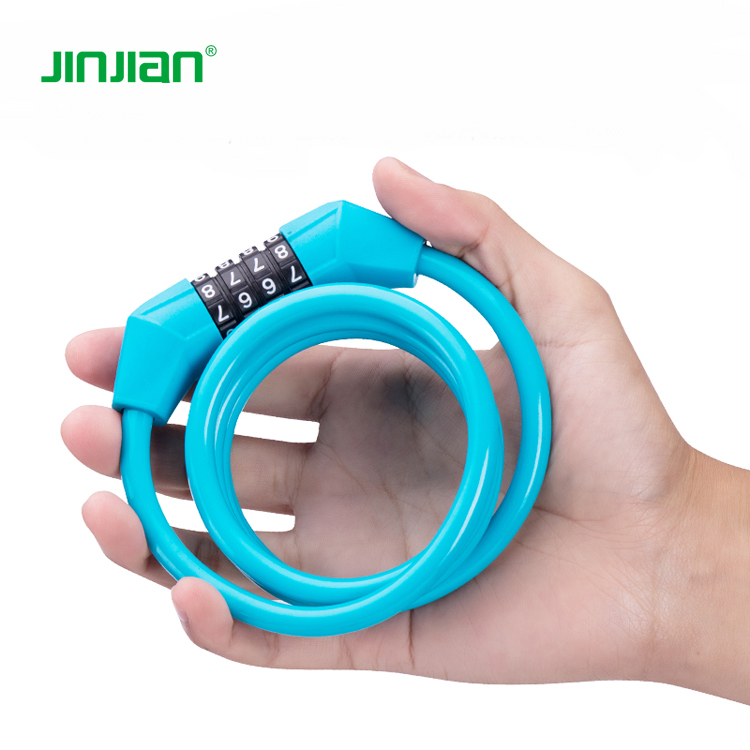 8x1200mm 4 digital cable lock children bicycle bike mini lock