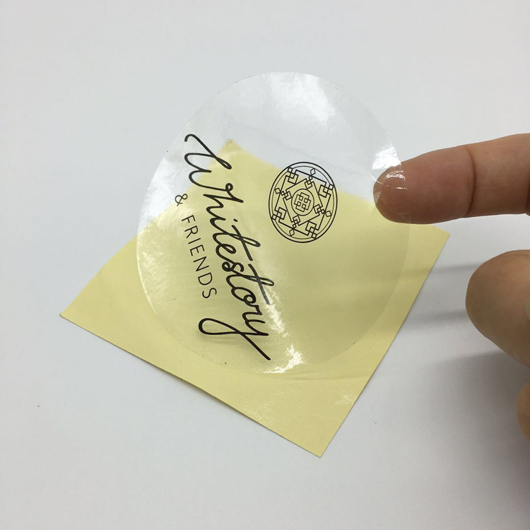 Design Custom Self Adhesive Label Printing Logo Stickers