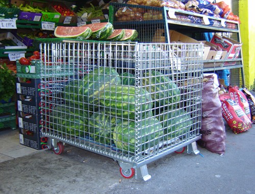 Collapsible Pallet Cage