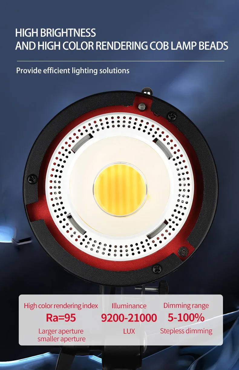 Portable RGB LED Video Light Stick for Photographers