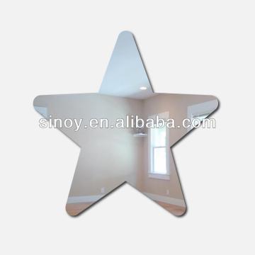 Fine processed star shaped mirrors star shaped wall mirror star shaped mirror wall decor