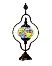 Wholesale Traditional Moroccan and Turkish Mosaic Glass Table Lamps