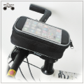 Toque a tela do telefone móvel da bicicleta montanha impermeável de alta qualidade estrada bicicleta do saco
