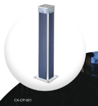 Aluminum Alloy Solar Ground Plug Lawn Lamp