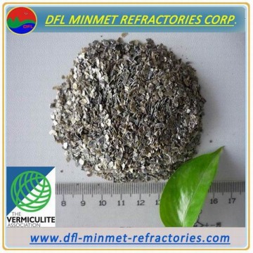 raw silver vermiculite, white unexpanded vermiculite