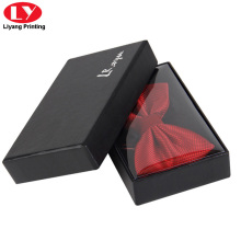Custom Black Bow Tie Packaging Box Printing