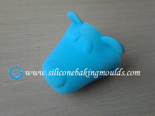 Sgs Insulated Dog Head Non-stick Silicone Baking Gloves For Refrigerator