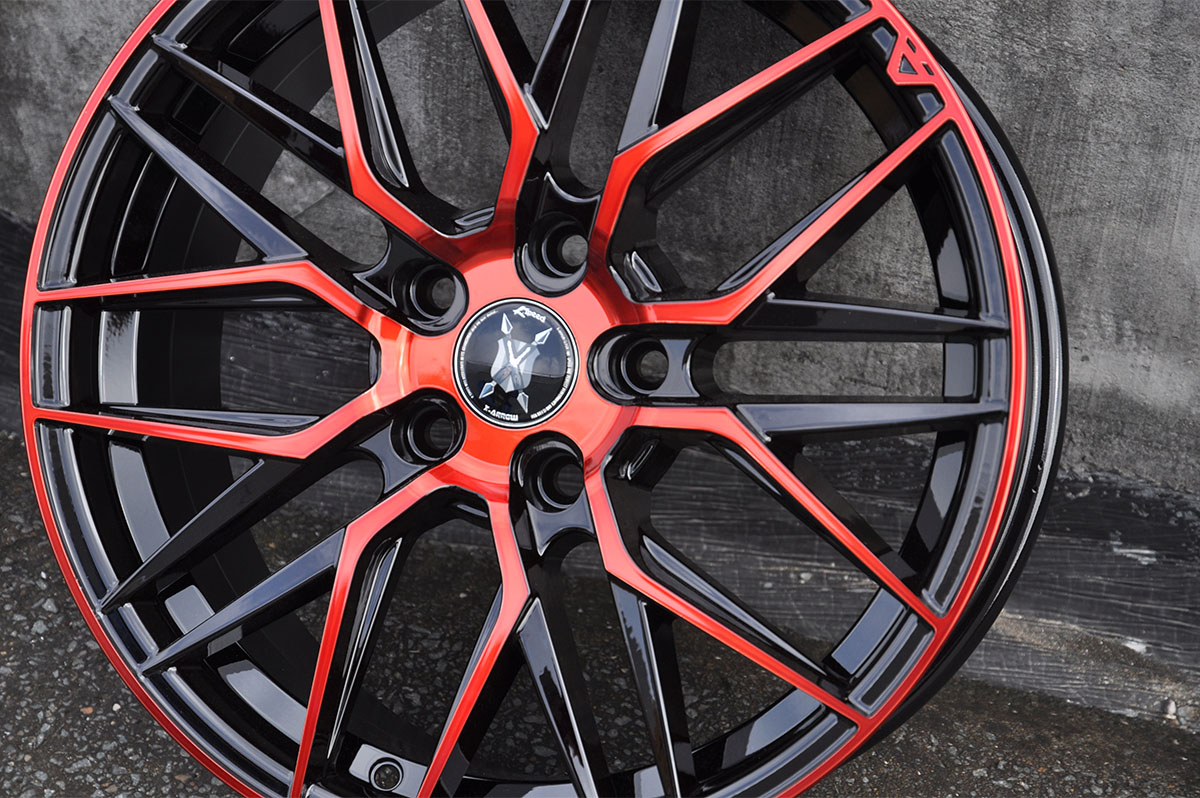 Factory price sale 17 18 inch 40 ET alloy wheels for premium car with 5 holes