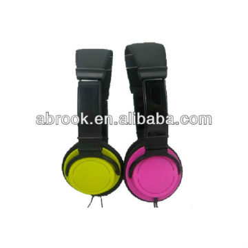 Cute colorful headphone cheap high quality music headphone