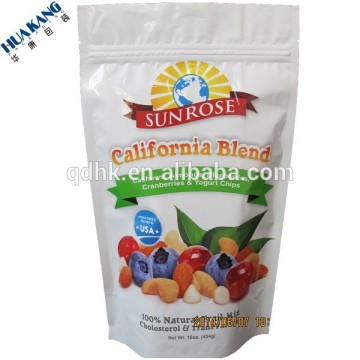 Stand Up Resealable Dry Fruit Bag