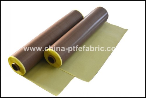 PTFE المغلفة الألياف الزجاجية النسيج ذاتية اللصق 0.25t