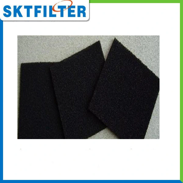 100% Polyurethane Foam Premium Eco-Friendly Activated Carbon Sponge Air Filter.