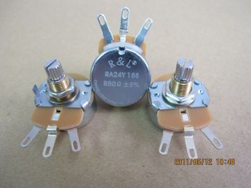 Lap Single-turn Wire Potentiometers 3w 50kohm Potentiometer For Instrument