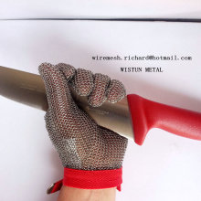 China Factory Butcher Cut-Protection Stainless Steel Gloves