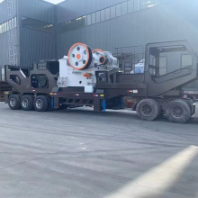 Portable Steel Mobile Jaw Crushers for Stone Crushing & Mining