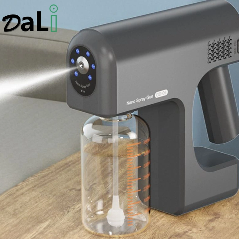 New Hot Selling Nano Mist Sprayer Sanitizer Machine Handheld Atomizer Office Garden Spray Gun Cordless Electric Fogger