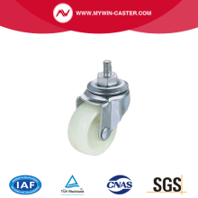 Light duty zinc plated swivel industrial caster