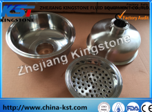 Sanitary Stainless Steel tri clamp end cap with ferrule reducer