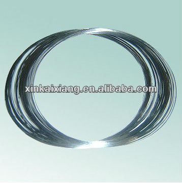 Galvanized staple wire
