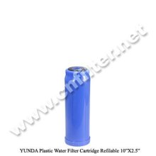 Refillable filter cartridge /drinkable water filter