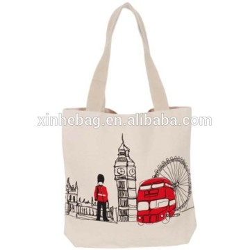 Promotional organic cotton bag/Jute cotton bag