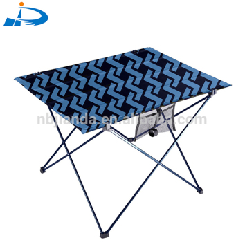 Ninghai jianda outdoor ultralight dining folding aluminum garden items picnic camping table