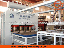 Short cycle lamination production line overlaying line /mdf laminating machine /Hot press MDF press Flooring press