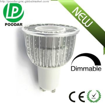 indoor small led spotlight gu10 LED 7w dimmable CE RoHS